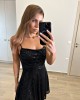 NINA BLACK DRESS DRESSES